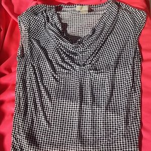 Michael Kors Black & White Top